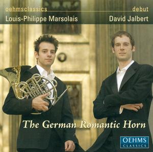German romantic horn